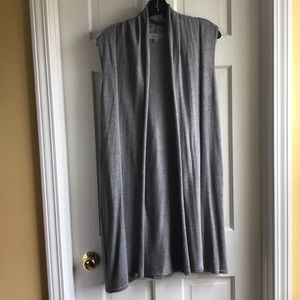 Joseph A Duster Length Lightweight Sweater Vest